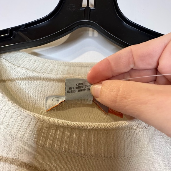 Mens Quiksilver sweater sz XXL lightweight beige.  E1.2 - Picture 2 of 12